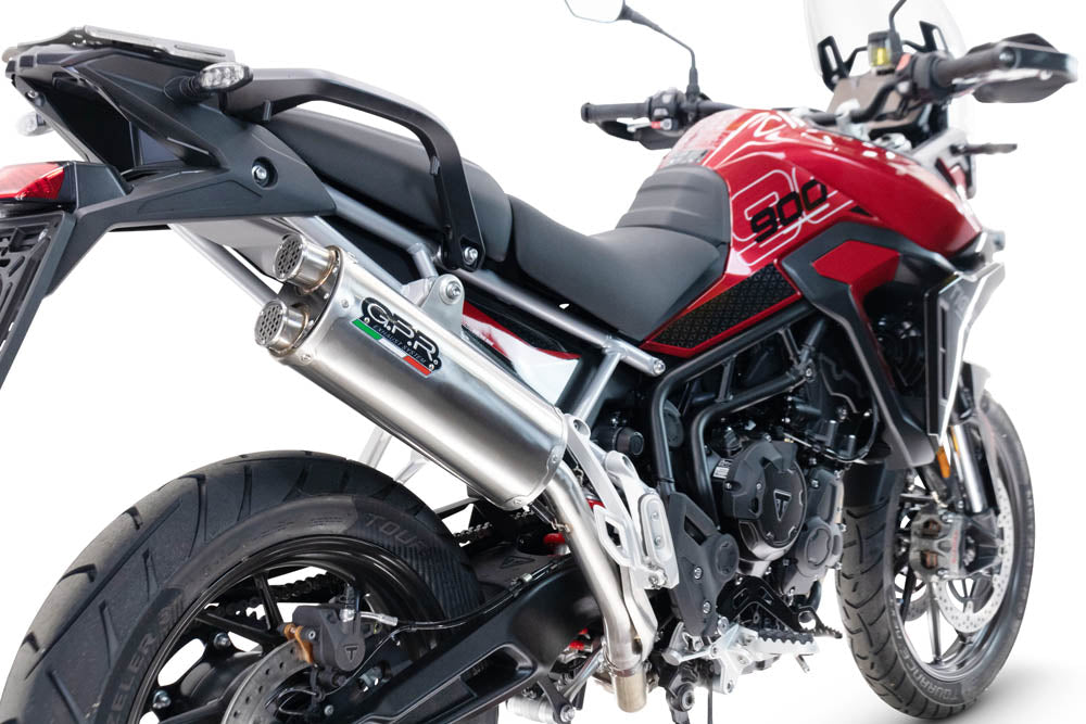 GPR Dual Inox Exhaust – Triumph Tiger 900 2024/2025 GT / Pro / Rally Pro 2024/2025 – image 6