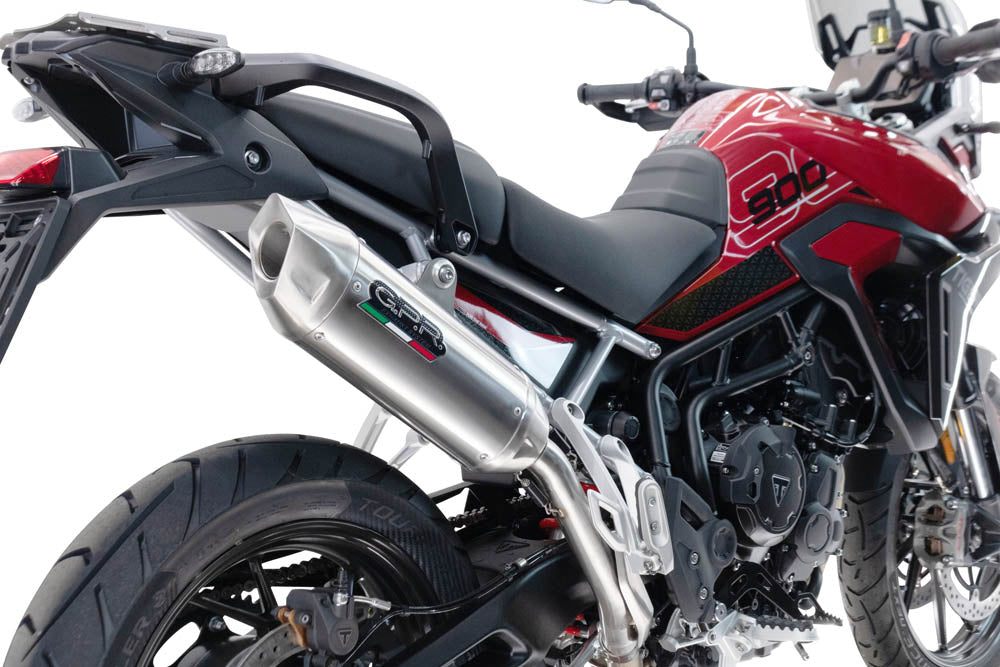 GPR Furore-X Acciaio Inox Exhaust – Triumph Tiger 900 2024/2025 GT / Pro / Rally Pro 2024/2025 – image 3