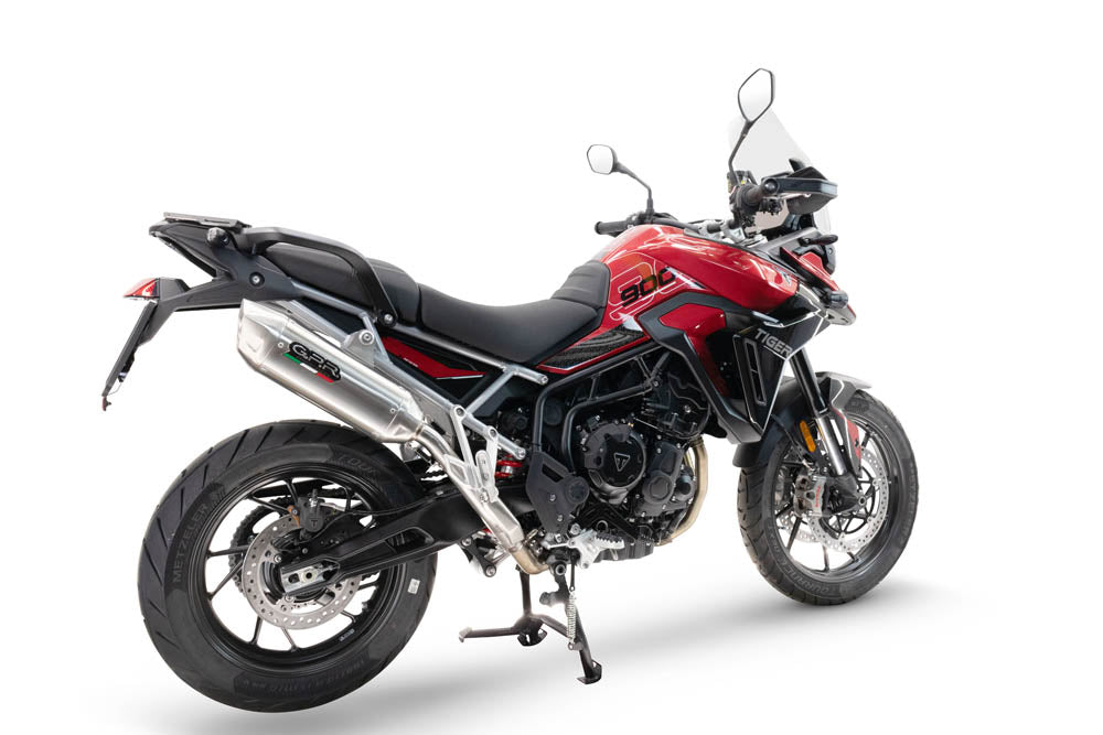 GPR Furore-X Acciaio Inox Exhaust – Triumph Tiger 900 2024/2025 GT / Pro / Rally Pro 2024/2025 – image 2