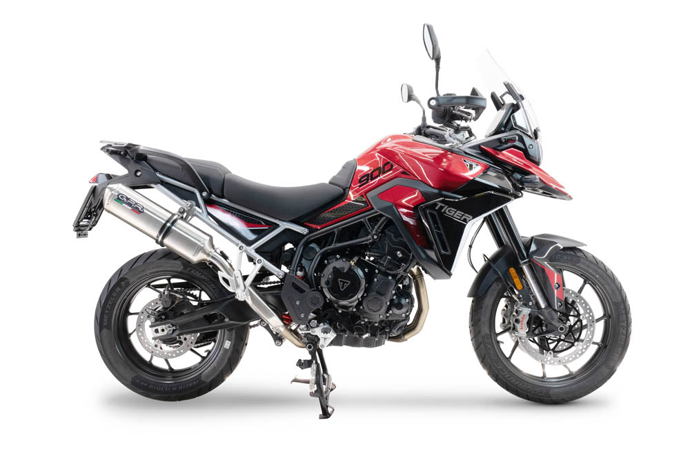 GPR Satinox Exhaust – Triumph Tiger 900 2024/2025 GT / Pro / Rally Pro 2024/2025 – image 5