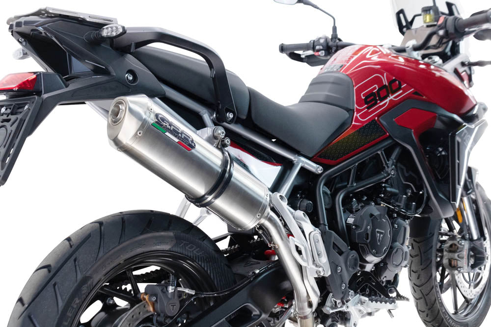 GPR Satinox Exhaust – Triumph Tiger 900 2024/2025 GT / Pro / Rally Pro 2024/2025 – image 7