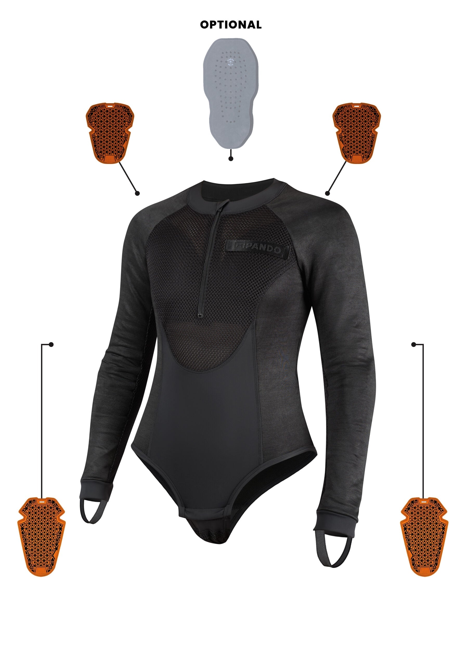 pandomoto bia black baselayer