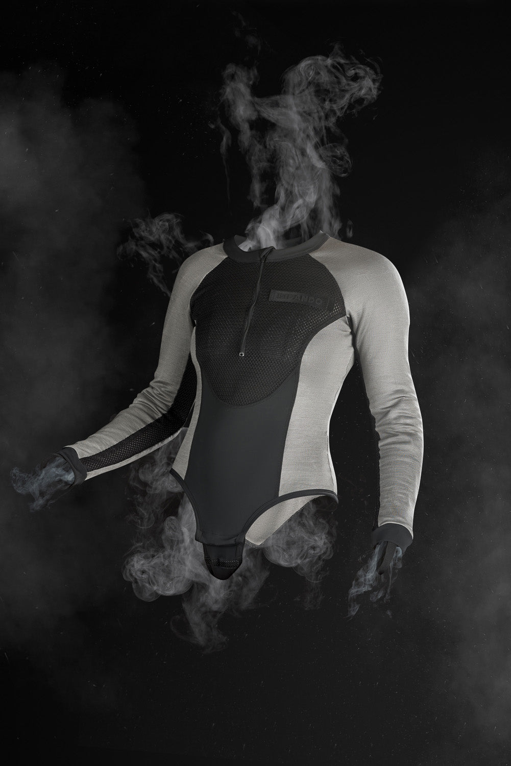 pandomoto bia grey baselayer