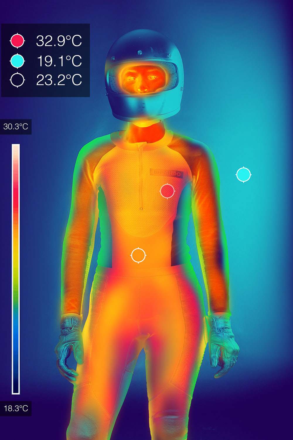 pandomoto bia grey baselayer