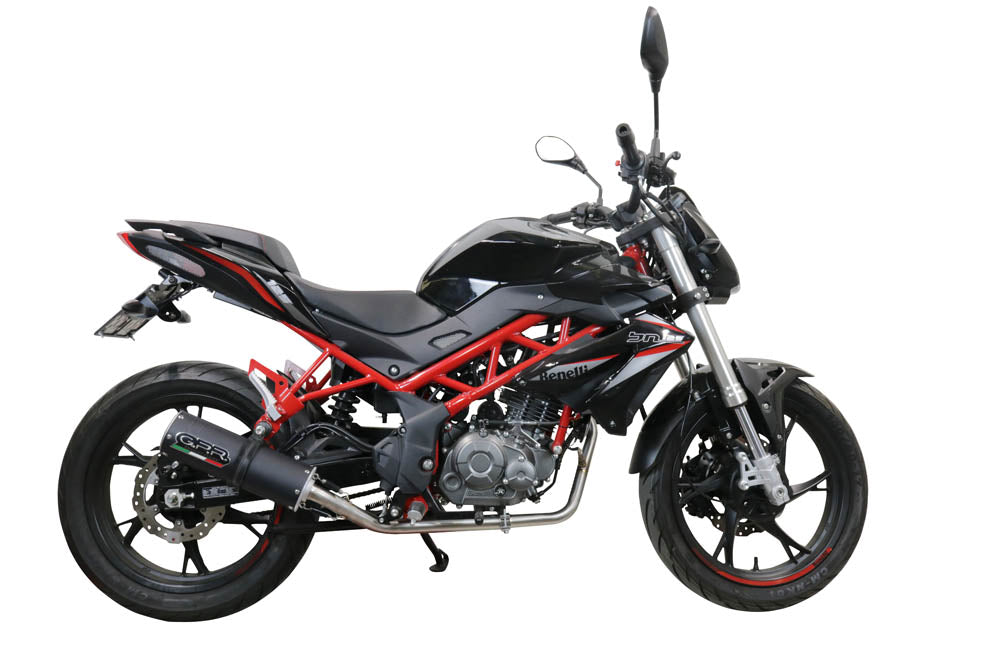 GPR M3 Black Titanium Exhaust – Benelli Bn 125 2021/2024 e5 2021/2024 – image 5