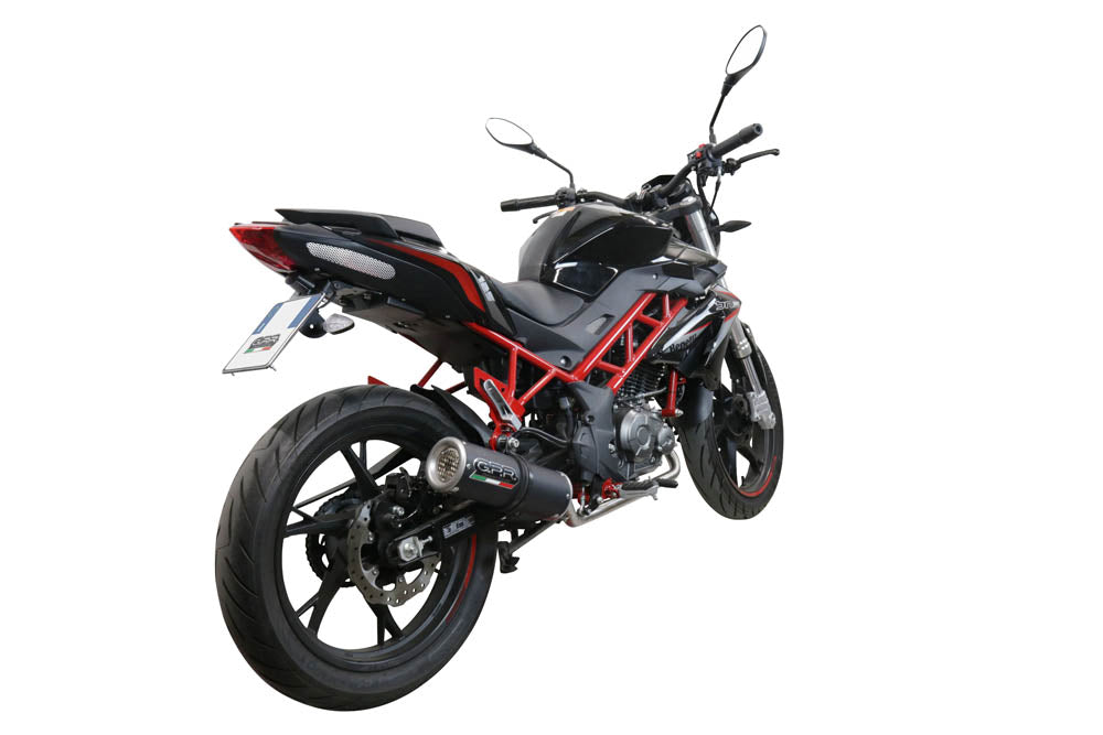 GPR M3 Black Titanium Exhaust – Benelli Bn 125 2021/2024 e5 2021/2024 – image 6
