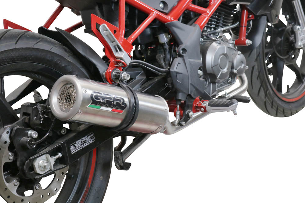 GPR M3 Inox Exhaust – Benelli Bn 125 2018/2020 e4 2018/2020 – image 9