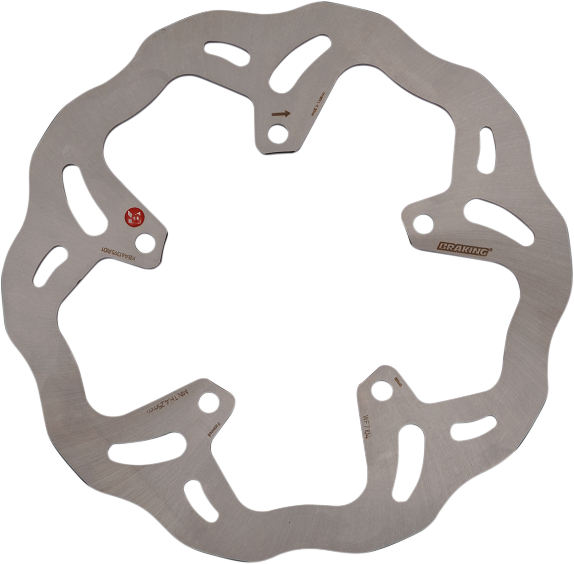 Braking WF7104 brake disc