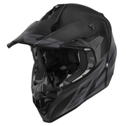 GIVI 60.1 Invert Black/Dark Grey Matte, motocross helmet for motocross and dirt bike riders in Lebanon