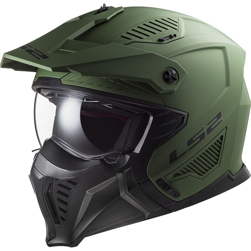 LS2 OF606 DRIFTER SOLID MATTE MILITARY GREEN