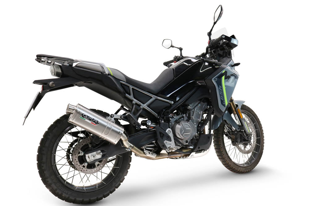GPR Dune Triovale Titanio Exhaust – Cf Moto 450 MT 2024/2025 e5 Plus 2024/2025 – image 2
