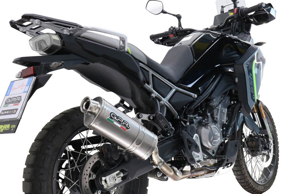 GPR Dune Triovale Titanio Exhaust – Cf Moto 450 MT 2024/2025 e5 Plus 2024/2025 – image 3