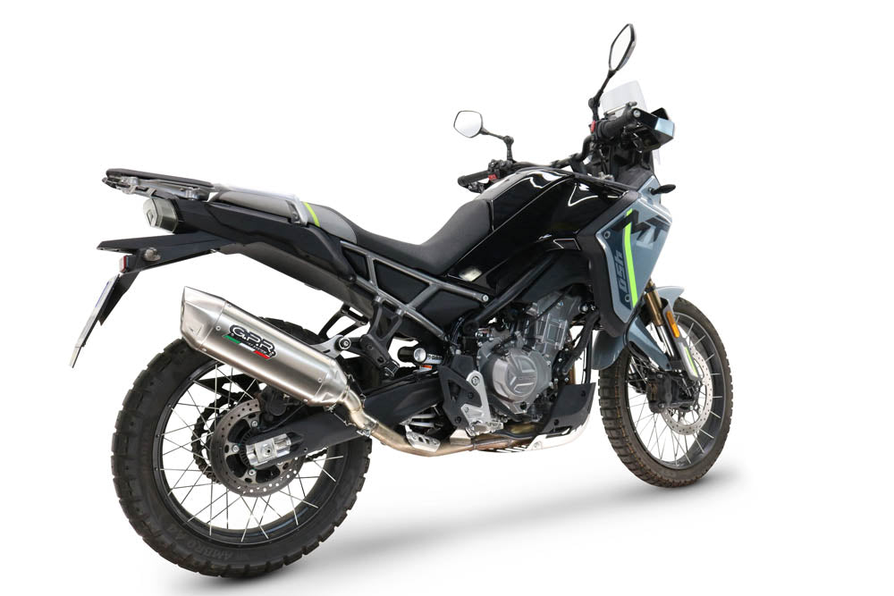 GPR Furore-X Acciaio Inox Exhaust – Cf Moto 450 MT 2024/2025 e5 Plus 2024/2025 – image 2