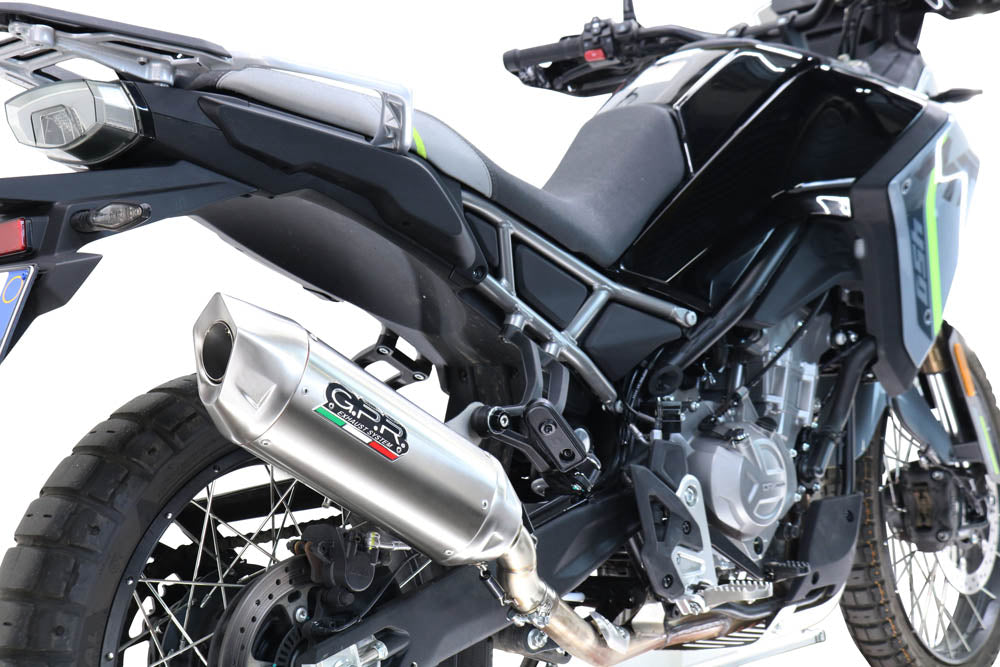 GPR Furore-X Acciaio Inox Exhaust – Cf Moto 450 MT 2024/2025 e5 Plus 2024/2025 – image 3