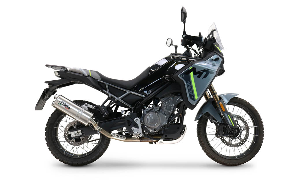 GPR Dual Inox Exhaust – Cf Moto 450 MT 2024/2025 e5 Plus 2024/2025 – image 4