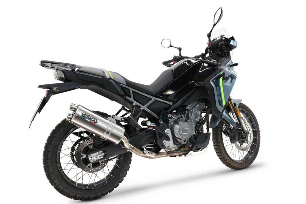 GPR Dual Inox Exhaust – Cf Moto 450 MT 2024/2025 e5 Plus 2024/2025 – image 5