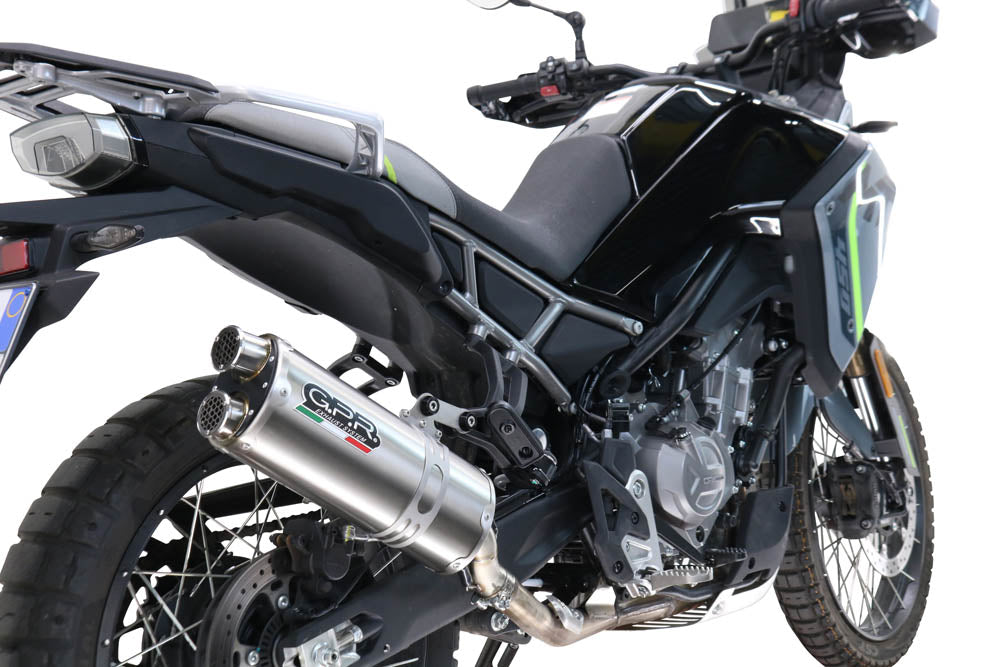 GPR Dual Inox Exhaust – Cf Moto 450 MT 2024/2025 e5 Plus 2024/2025 – image 6
