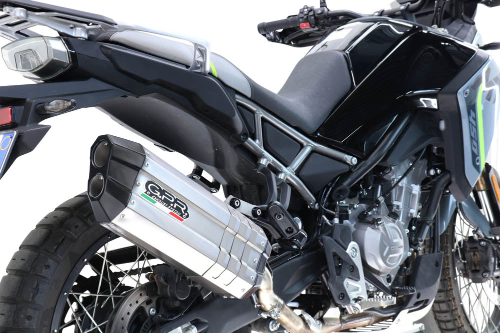 GPR Hyper Sonic Titanium Exhaust – Cf Moto 450 MT 2024/2025 e5 Plus 2024/2025 – image 3