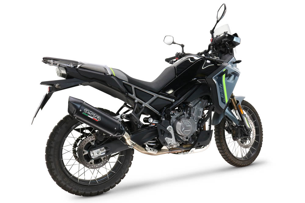 GPR Furore-X Titanio Nero Exhaust – Cf Moto 450 MT 2024/2025 e5 Plus 2024/2025 – image 2