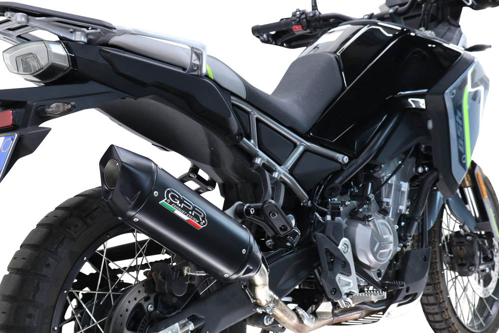 GPR Furore-X Titanio Nero Exhaust – Cf Moto 450 MT 2024/2025 e5 Plus 2024/2025 – image 3