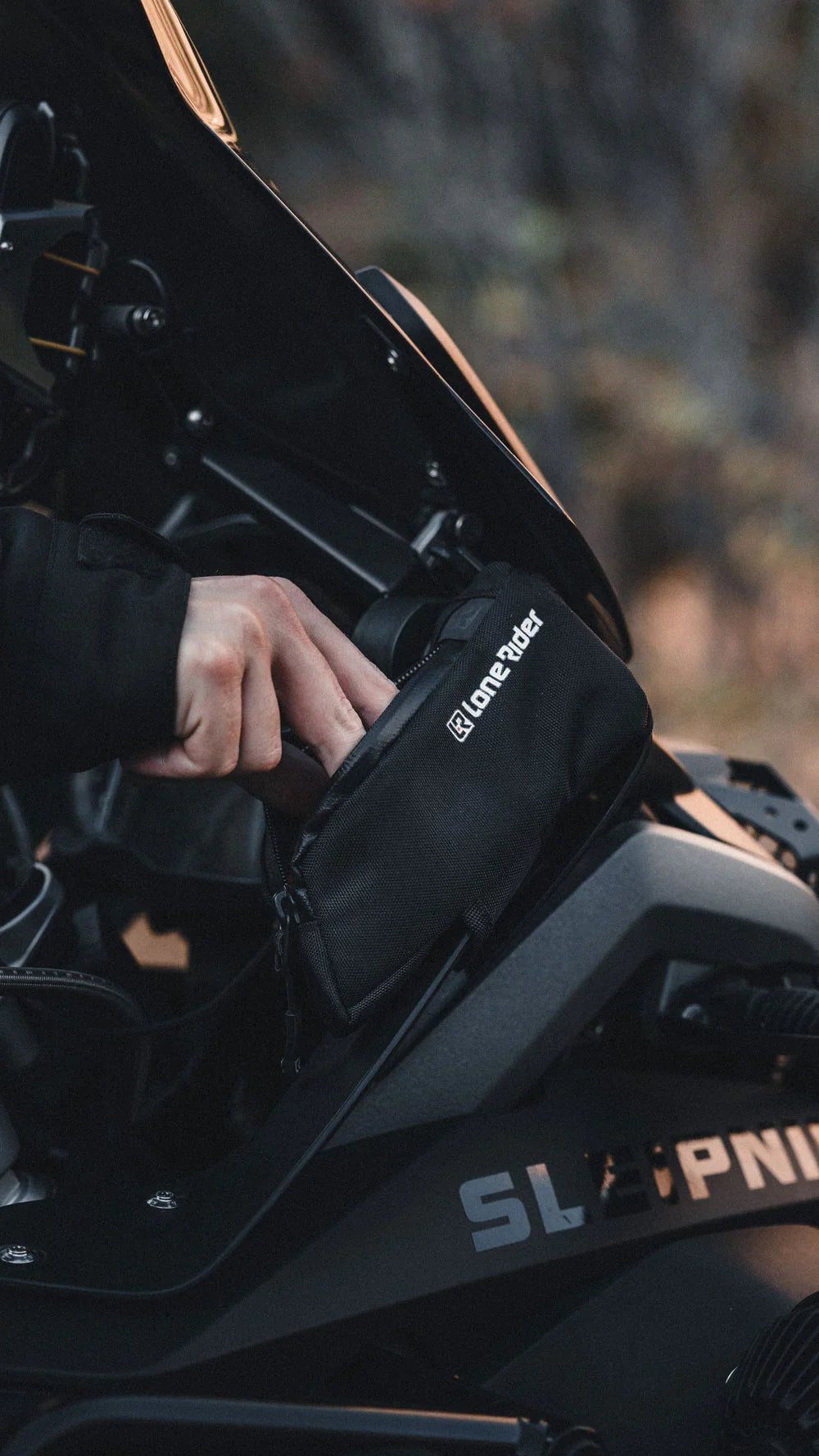 Lone Rider - Cockpit Hangry Pouch Set - BMW R1200/1250 GS / GSA