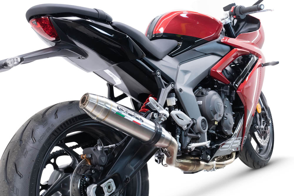 GPR Deeptone Inox Exhaust – Triumph Daytona 660 2023/2025 2023/2025 – image 8