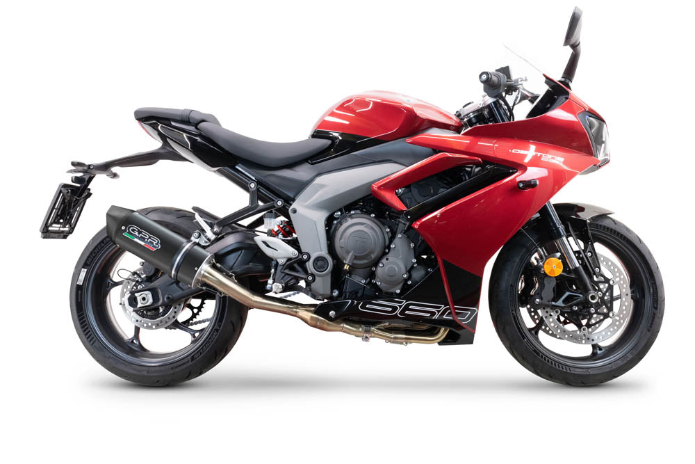 GPR Furore Nero Exhaust – Triumph Daytona 660 2023/2025 2023/2025 – image 8