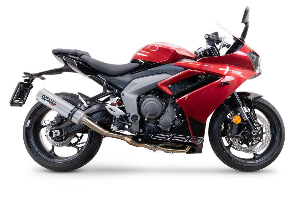 GPR M3 Inox Exhaust – Triumph Daytona 660 2023/2025 2023/2025 – image 6