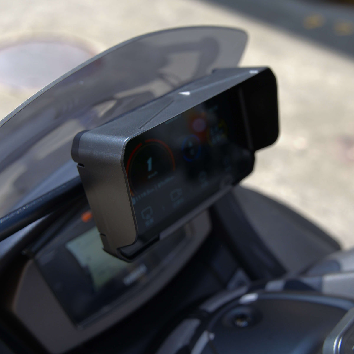 Chigee Sun Shade for AIO-5 Series, side view