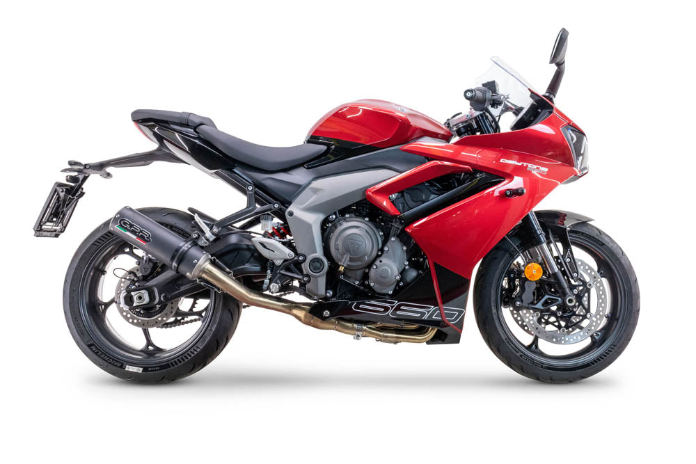 GPR M3 Black Titanium Exhaust – Triumph Daytona 660 2023/2025 2023/2025 – image 6