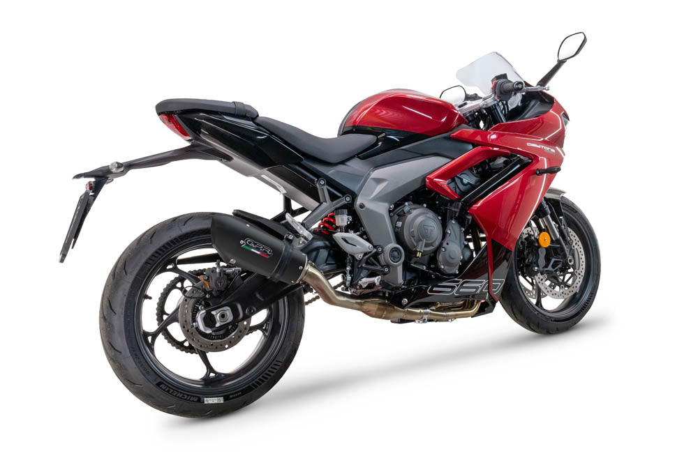 GPR New Grand Prix Evo Black Titanium Exhaust – Triumph Daytona 660 2023/2025 2023/2025 – image 5