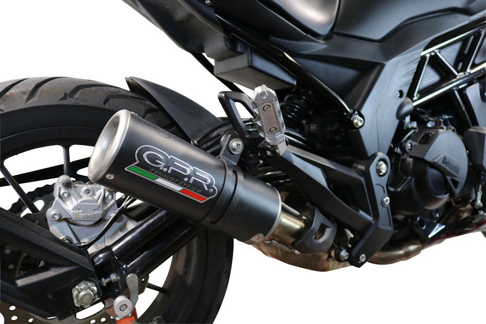 GPR M3 Black Titanium Exhaust – Benelli 502 C 2021/2024 e5 2021/2024 – image 7