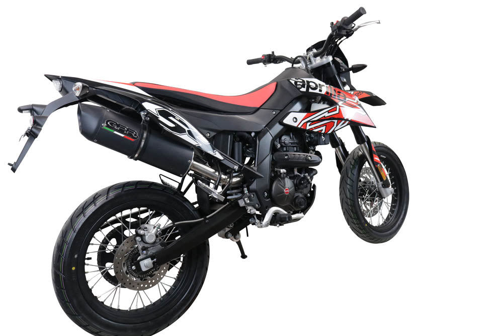 GPR Furore Evo4 Nero Exhaust – Aprilia Rx 125 2021/2024 e5 2021/2024 – image 8