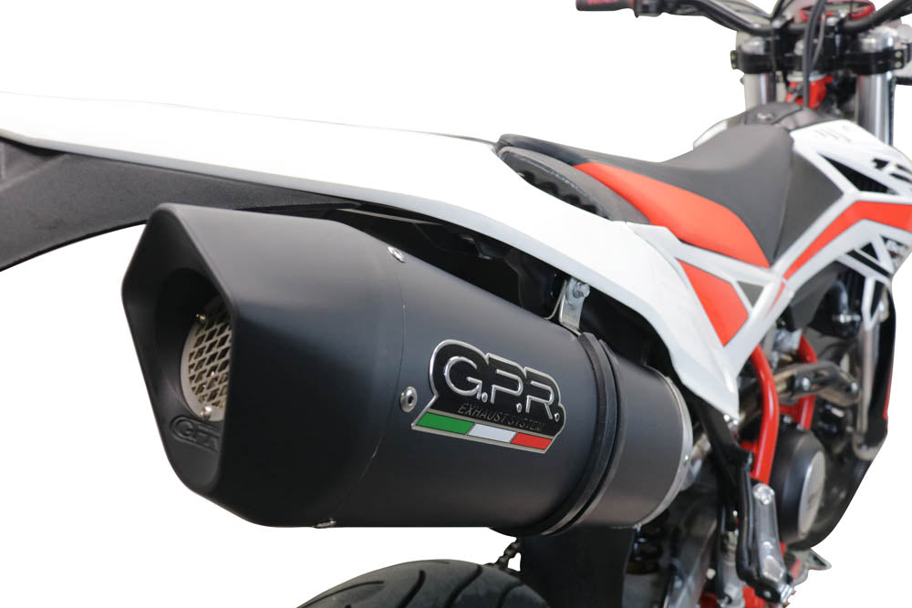 GPR Furore Evo4 Nero Exhaust – Beta RR 125 4T Motard LC 2021/2024 e5 2021/2024 – image 8