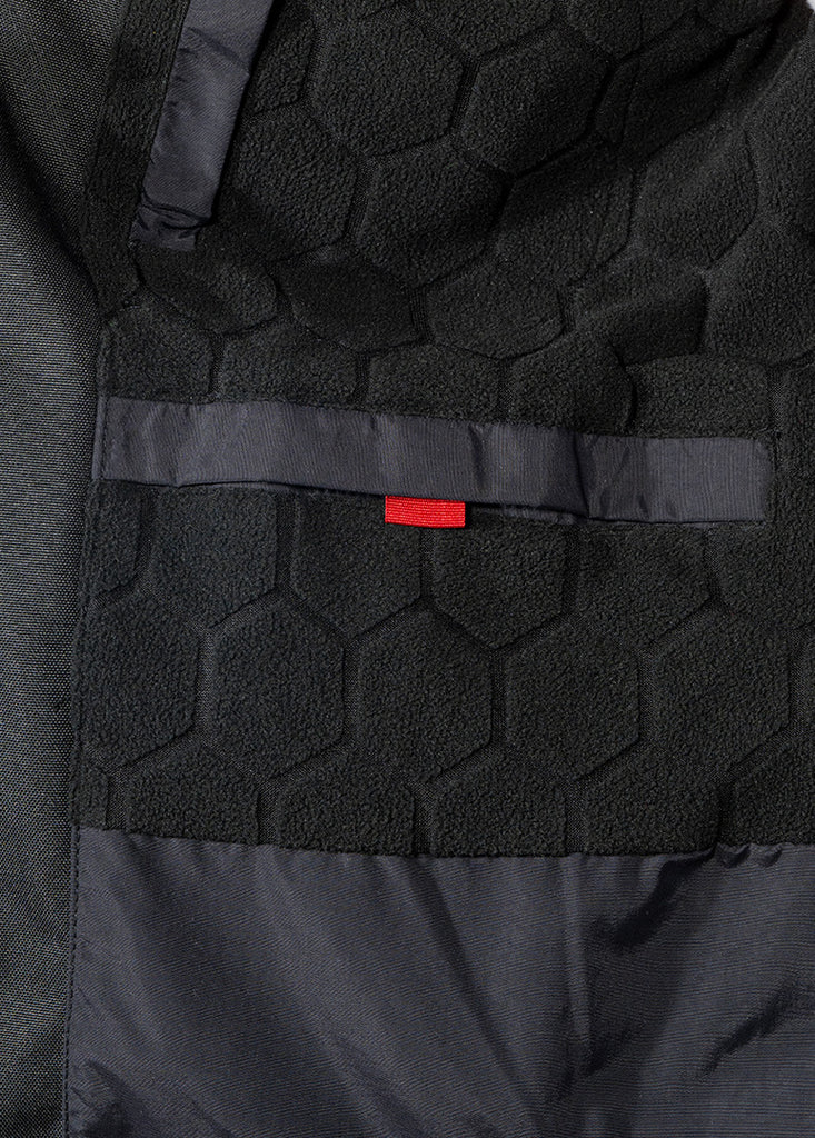 LS2 Apex Lady Waterproof Sport Jacket Black/Dark Grey, detail