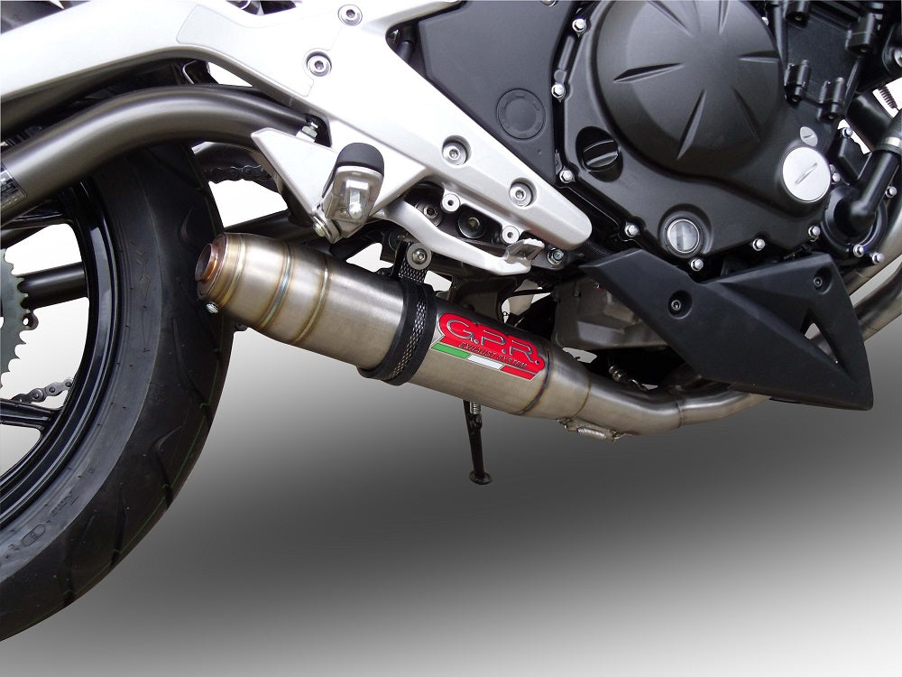 GPR Deeptone Inox Exhaust – Kawasaki Er 6 N - F 2012/2016 e3 2012/2016 – image 6