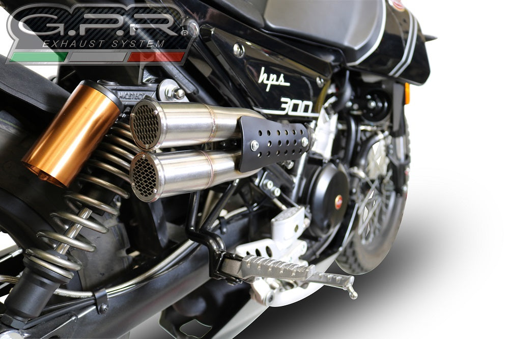 GPR F205 Exhaust – F.B. Mondial Hps 300 2018/2020 e4 2018/2021