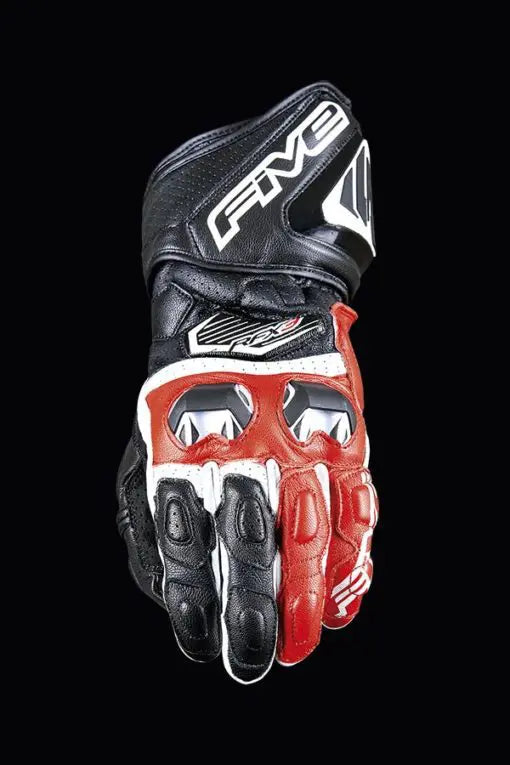 Five RFX3 Sport Motorcycle Gloves, rear view