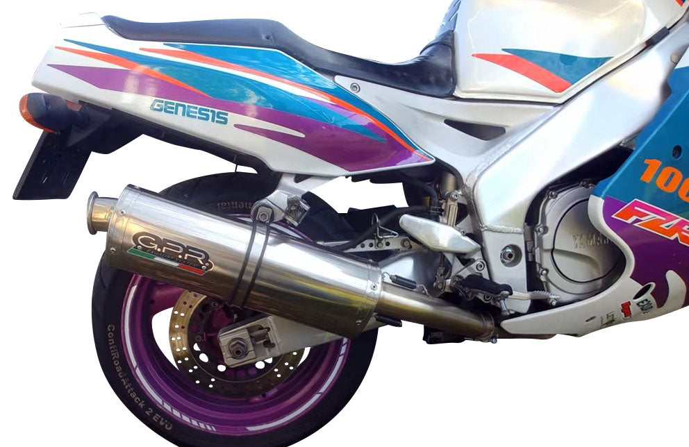 GPR Trioval Exhaust – Yamaha Fzr 1000 Ex-Up 1989 & 1991/95 (no 1990) 1989/1990 – image 8
