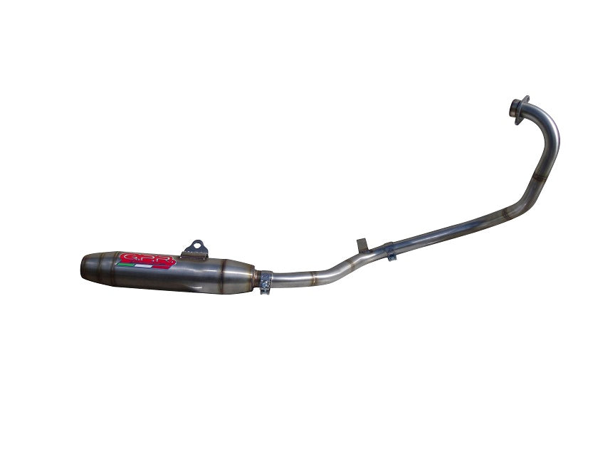 GPR Deeptone Inox Exhaust – Yamaha FZ 16 Byson 160 2010 2010/2010 – image 6