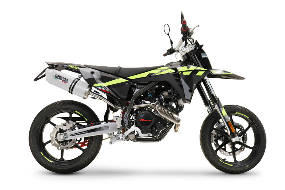 GPR Albus Ceramic Exhaust – Fantic Motor XEF Enduro 125 Competition/Performance 4t 2025/2026 e5plus 2025/2026 – image 7