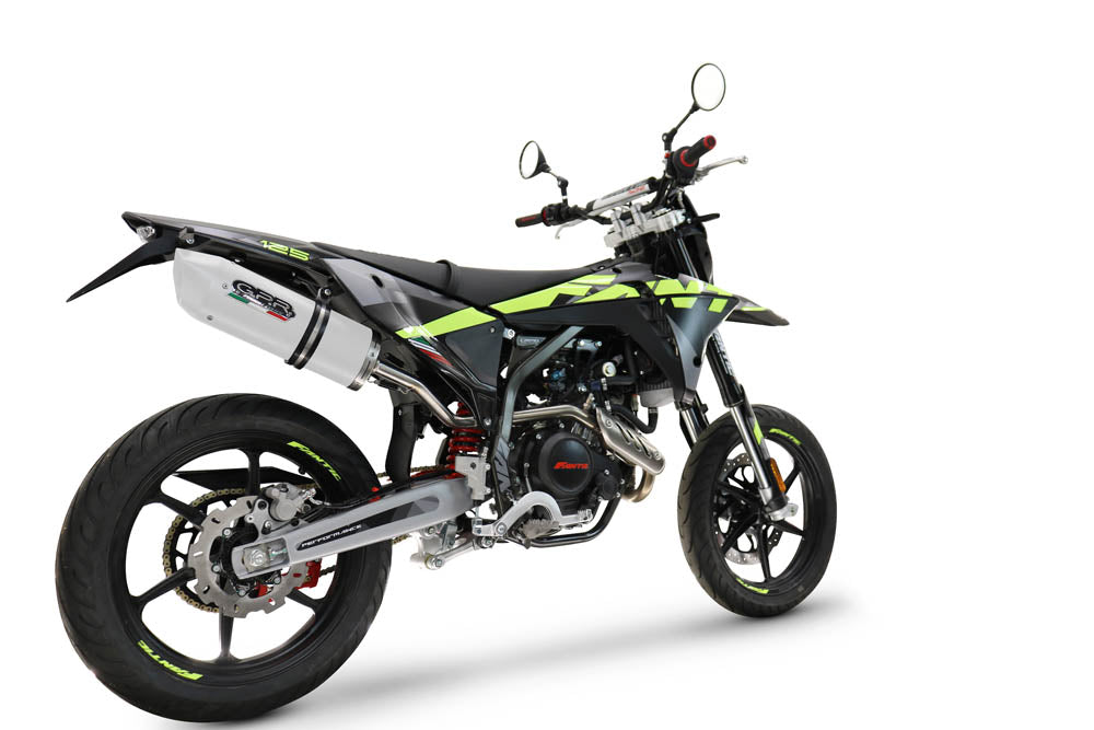 GPR Albus Ceramic Exhaust – Fantic Motor XEF Enduro 125 Competition/Performance 4t 2025/2026 e5plus 2025/2026 – image 8