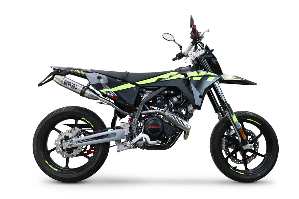 GPR Deeptone Inox Exhaust – Fantic Motor XMF Motard 125 Competition/Performance 2025/2026 e5plus 2025/2026 – image 7