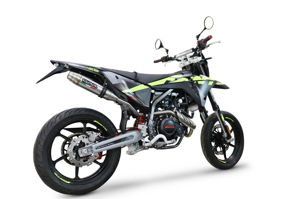 GPR Deeptone Inox Exhaust – Fantic Motor XEF Enduro 125 Competition/Performance 4t 2025/2026 e5plus 2025/2026 – image 8
