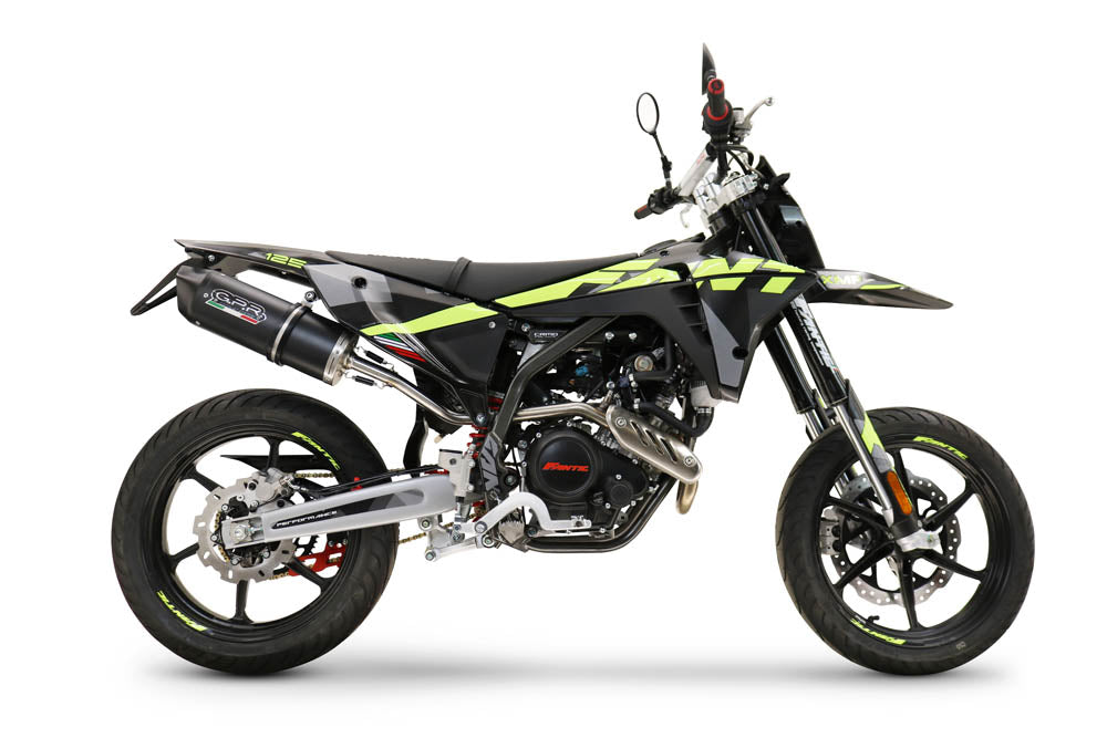 GPR Furore Nero Exhaust – Fantic Motor XMF Motard 125 Competition/Performance 2025/2026 e5plus 2025/2026 – image 7