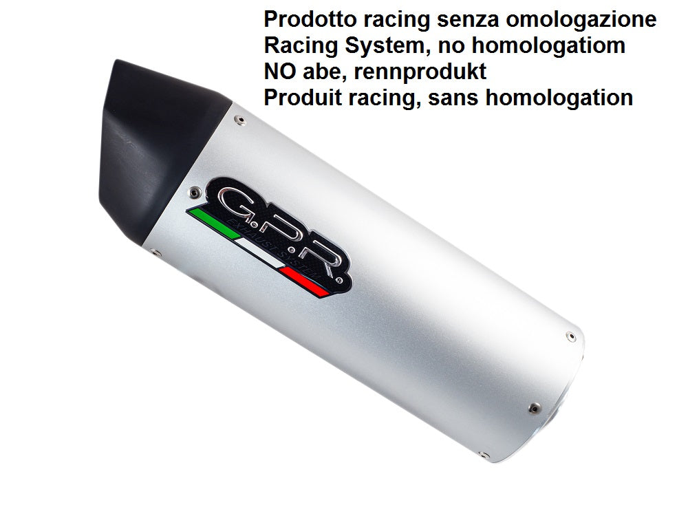 GPR Furore alluminio Exhaust – Tuning Furore alluminio L.310mm 90 X 120mm 1980/2021