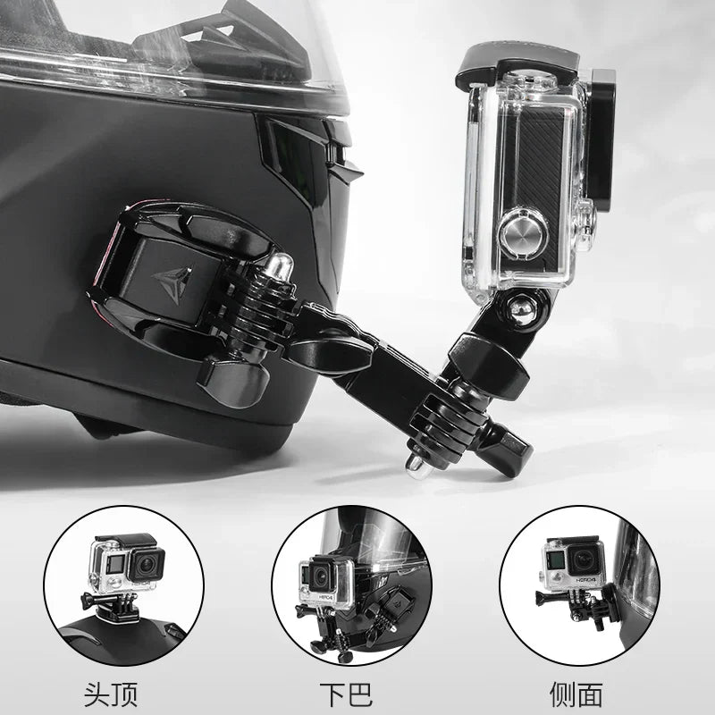 MOTOWOLF CAMERA MOUNT HELMET HOLDER