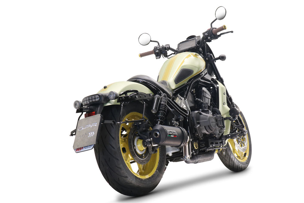 GPR Ghisa Exhaust – Honda Cmx 1100 Rebel 2021/2024 2021/2024 – image 7