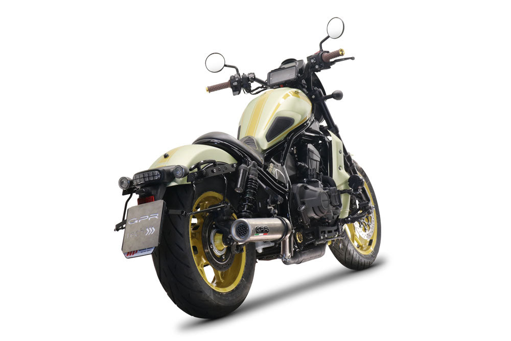 GPR M3 Inox Exhaust – Honda Cmx 1100 Rebel 2021/2024 2021/2024 – image 7