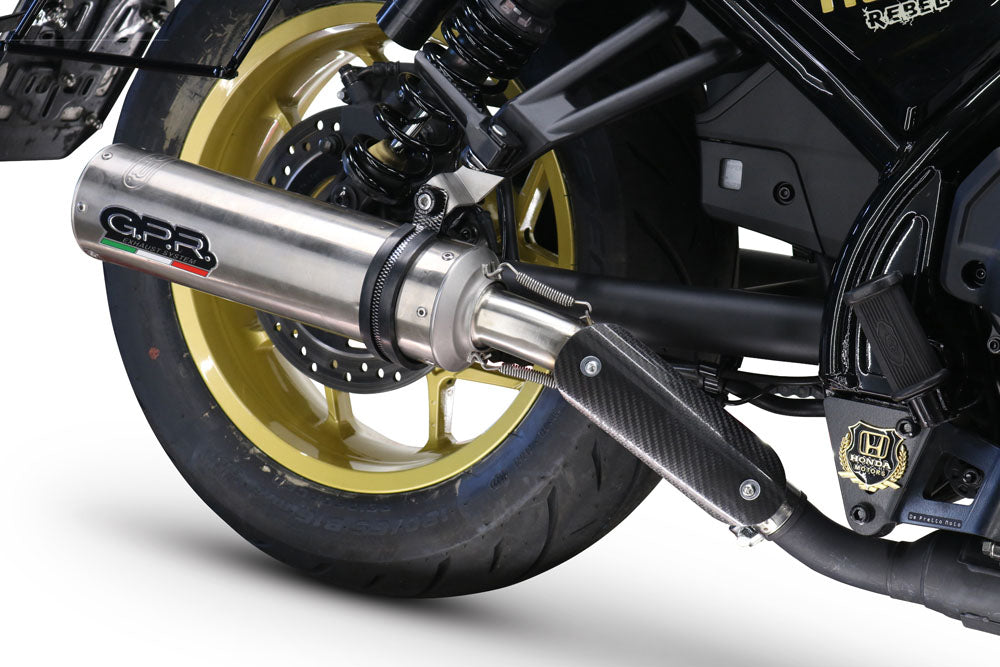 GPR M3 Inox Exhaust – Honda Cmx 1100 Rebel 2021/2024 2021/2024 – image 9